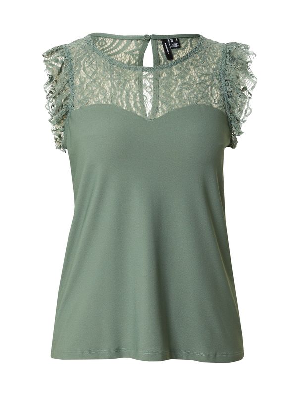 VERO MODA VERO MODA Блуза 'MILLA'  нефритено зелено