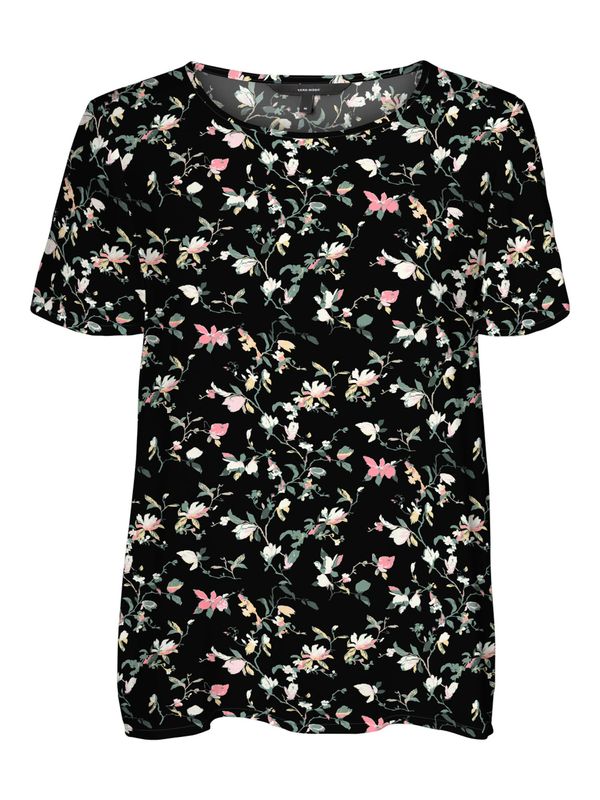 VERO MODA VERO MODA Блуза 'Simply'  пъстро / черно