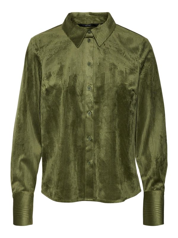 VERO MODA VERO MODA Блуза 'TRIM'  маслина