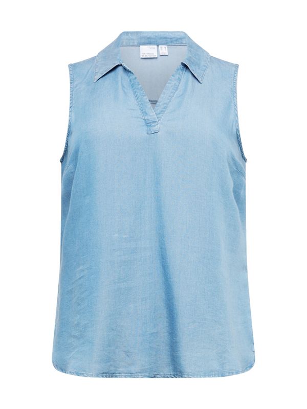 Vero Moda Curve Vero Moda Curve Блуза 'CHARPER'  син деним