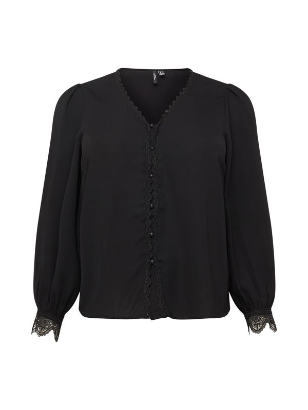 Vero Moda Curve Vero Moda Curve Блуза 'GINDA'  черно