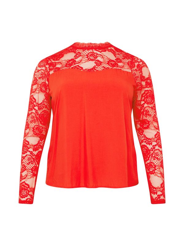 Vero Moda Curve Vero Moda Curve Блуза 'RUSK'  червено