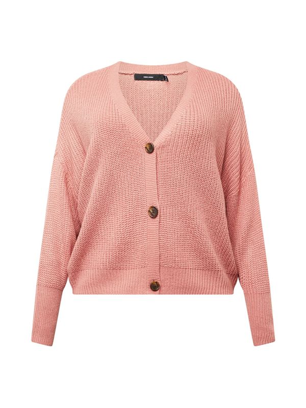 Vero Moda Curve Vero Moda Curve Плетена жилетка 'LEA'  пепел от рози