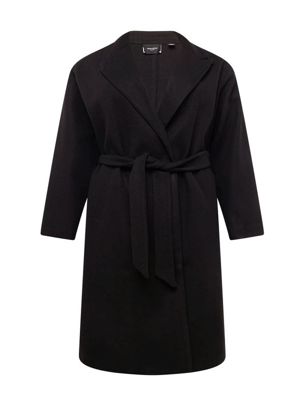 Vero Moda Curve Vero Moda Curve Преходно палто 'Fortune'  черно