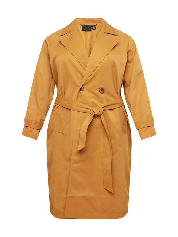 Vero Moda Curve Vero Moda Curve Преходно палто 'LOU'  коняк