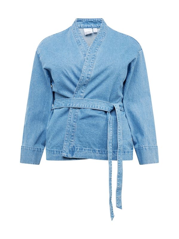 Vero Moda Curve Vero Moda Curve Преходно яке 'KEELY'  син деним