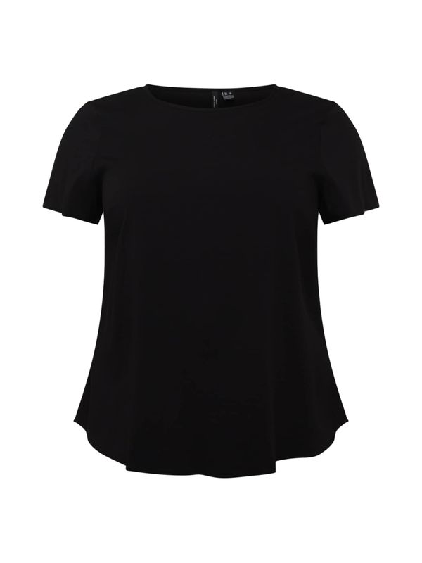 Vero Moda Curve Vero Moda Curve Тениска 'BELLA'  черно