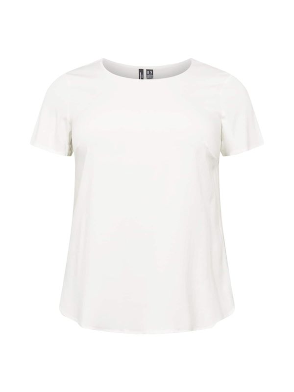 Vero Moda Curve Vero Moda Curve Тениска 'BELLA'  естествено бяло