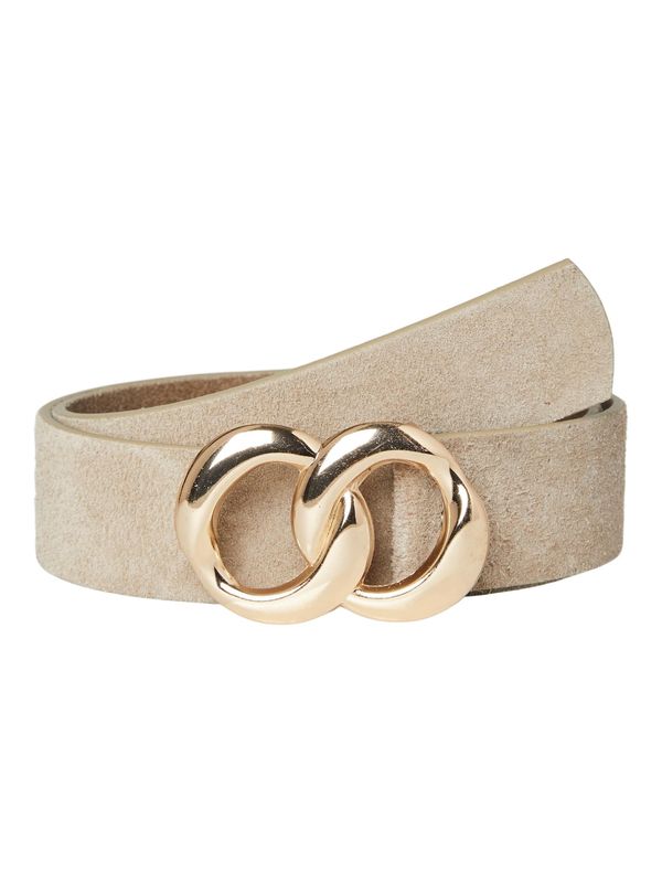 VERO MODA VERO MODA Колан 'GRITT'  тъмнобежово / злато