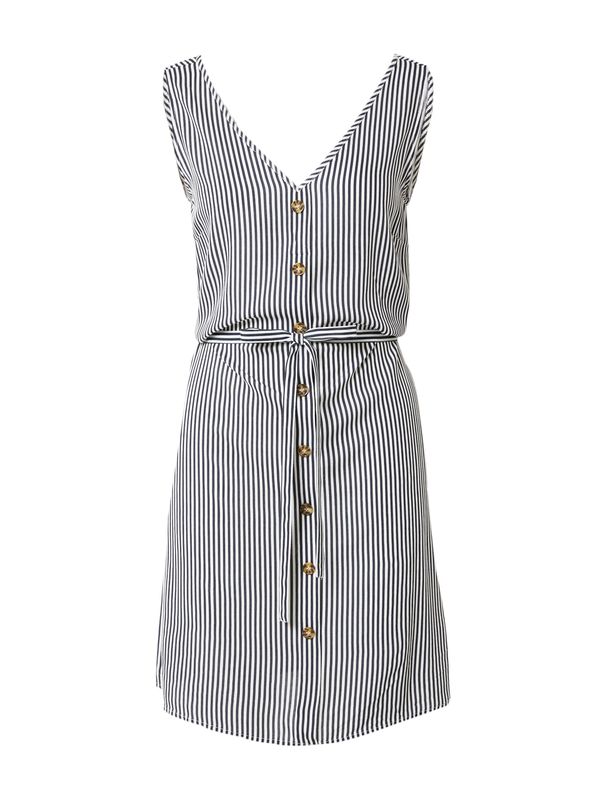 VERO MODA VERO MODA Лятна рокля 'Bumpy'  черно / бяло