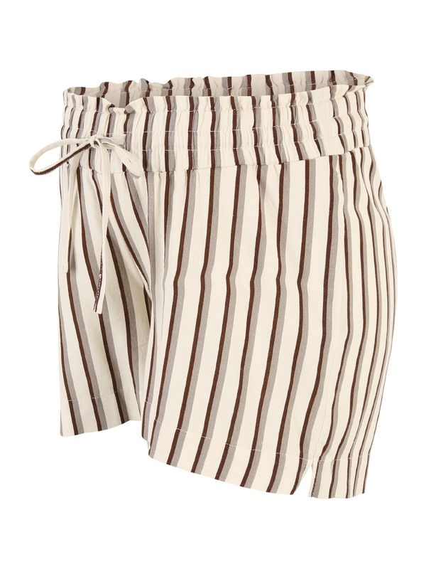 Vero Moda Maternity Vero Moda Maternity Панталон 'MYMILO'  бежово / кафяво / светлосиво