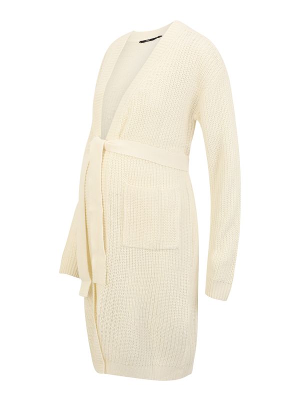 Vero Moda Maternity Vero Moda Maternity Плетена жилетка 'SAYLA'  бежово