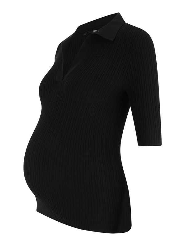 Vero Moda Maternity Vero Moda Maternity Пуловер 'HOLLY'  черно