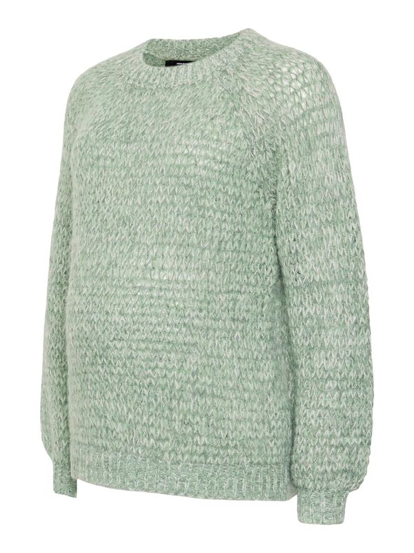 Vero Moda Maternity Vero Moda Maternity Пуловер 'LUISA'  пастелно зелено