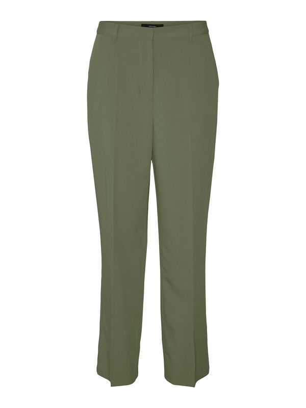 VERO MODA VERO MODA Панталон с ръб 'Zelda'  зелено