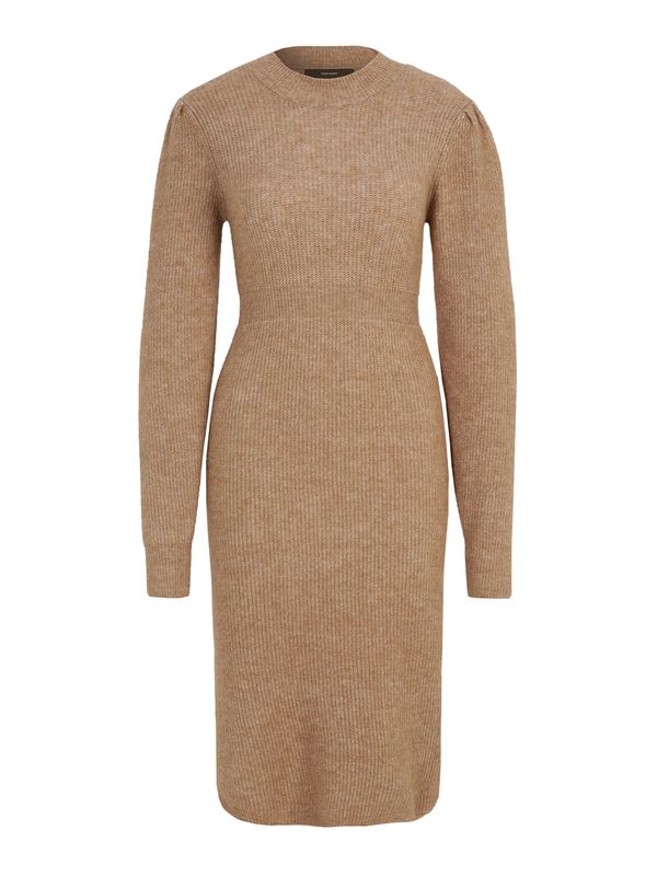 Vero Moda Petite Vero Moda Petite Плетена рокля 'VILLA'  кафяв меланж