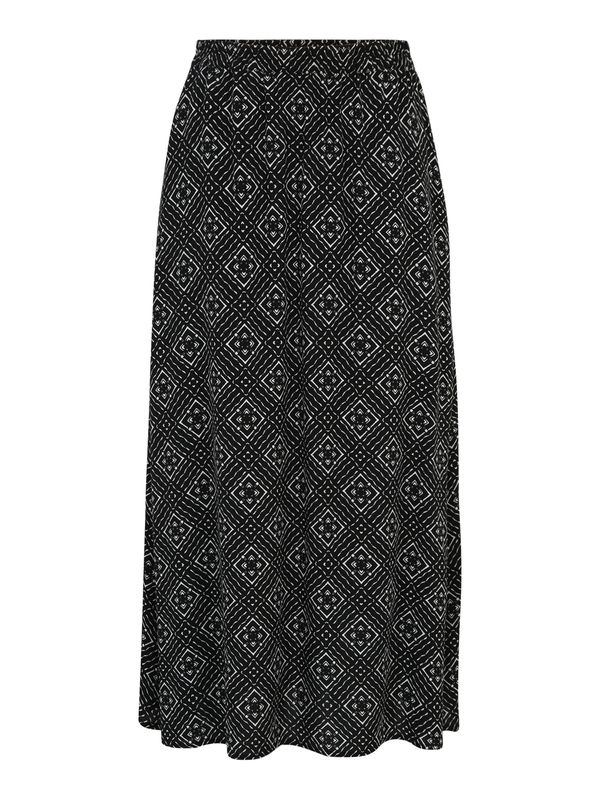 Vero Moda Petite Vero Moda Petite Пола 'EASY'  черно / мръсно бяло