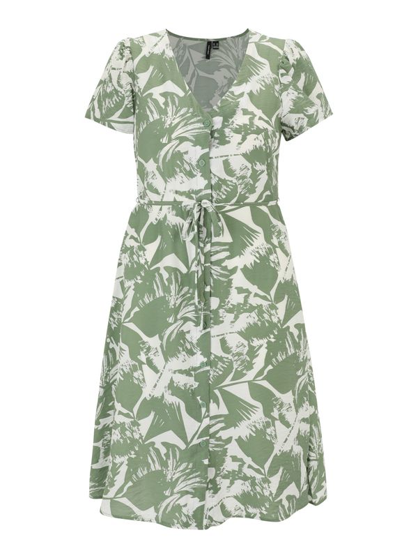 Vero Moda Petite Vero Moda Petite Рокля тип риза 'JOSIE'  каки / бяло