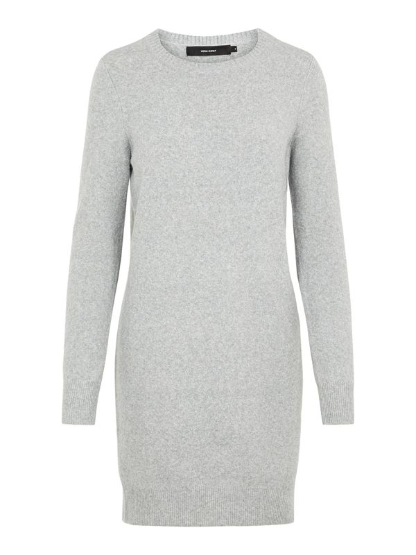 VERO MODA VERO MODA Плетена рокля 'Doffy'  светлосиво