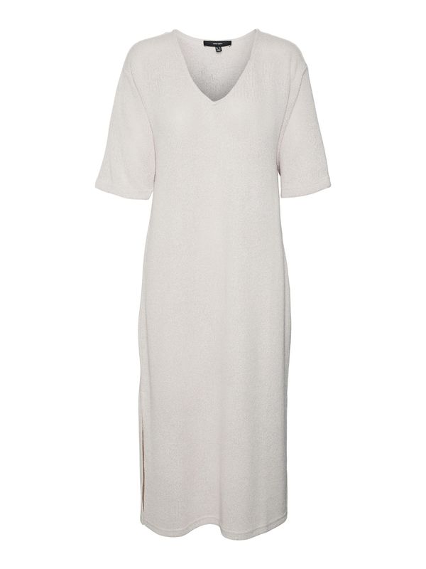 VERO MODA VERO MODA Плетена рокля 'Eddie'  цвят "пясък"