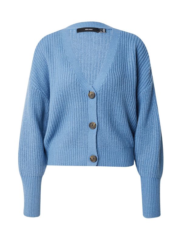VERO MODA VERO MODA Плетена жилетка 'LEA'  светлосиньо
