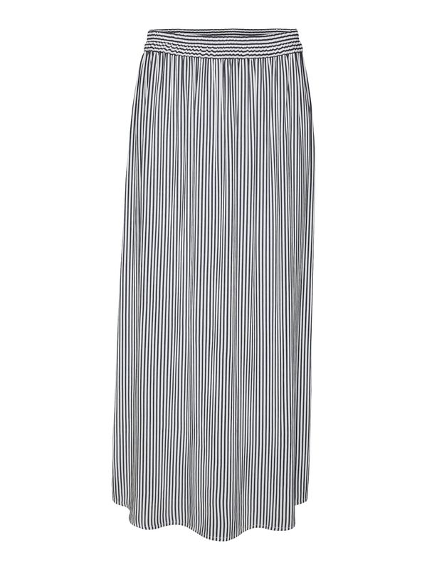 VERO MODA VERO MODA Пола 'Bumpy'  нощно синьо / бяло