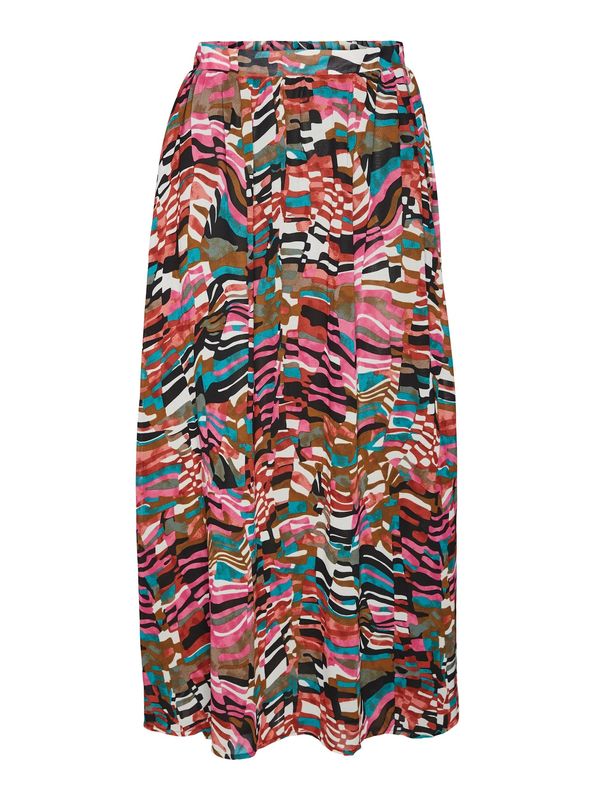 VERO MODA VERO MODA Пола 'CARO'  нейви синьо / светлорозово / черно / бяло