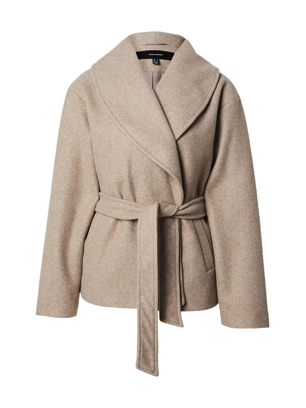 VERO MODA VERO MODA Преходно палто 'ANNE BERGEN'  бежово меланж