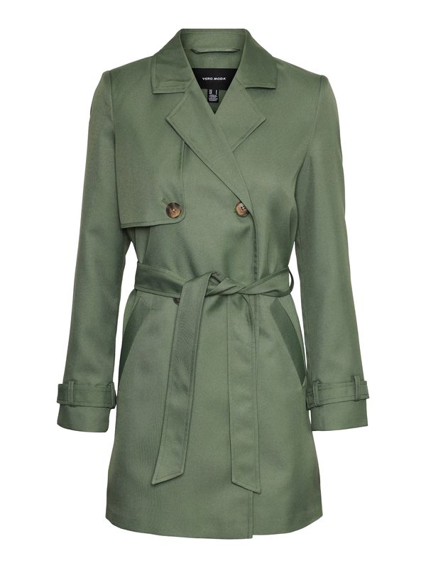 VERO MODA VERO MODA Преходно палто 'CELESTE'  тъмнозелено