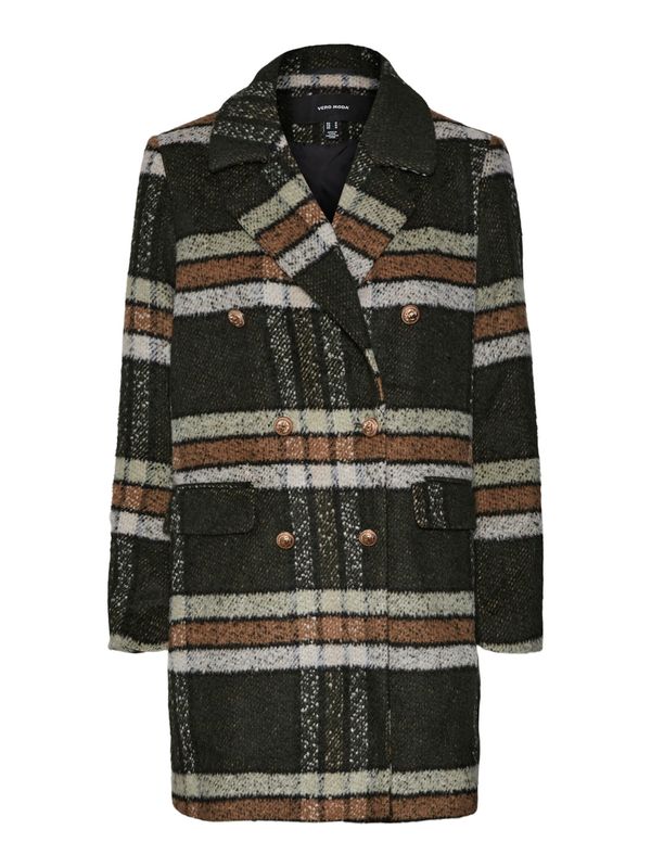 VERO MODA VERO MODA Преходно палто 'PARSON'  бежово / кафяво / сиво