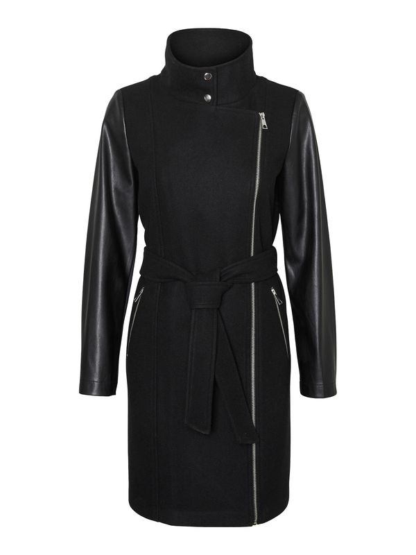 VERO MODA VERO MODA Преходно палто 'POP NINA'  черно
