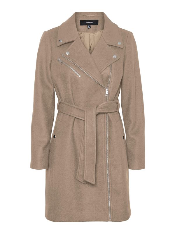 VERO MODA VERO MODA Преходно палто 'Pop'  тъмнобежово