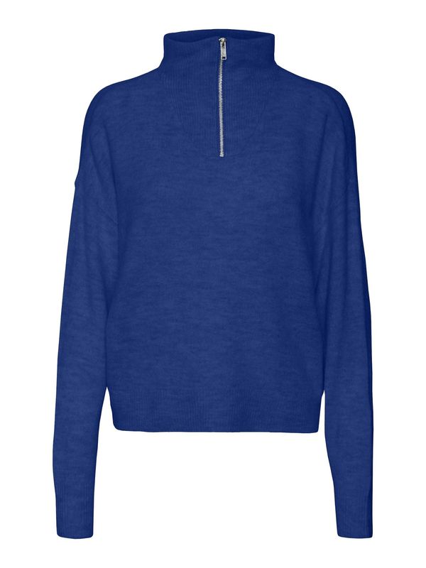 VERO MODA VERO MODA Пуловер 'ELLYLEFILE'  морскосиньо