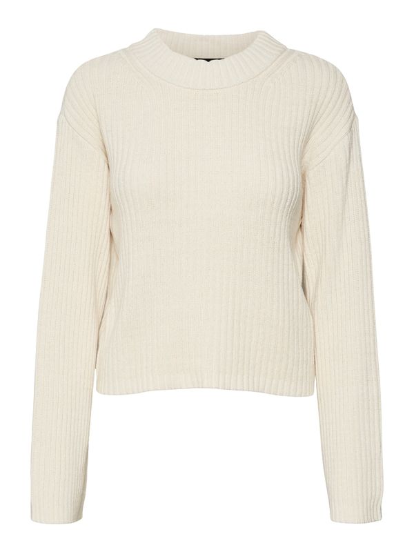 VERO MODA VERO MODA Пуловер 'HILDE'  светлобежово