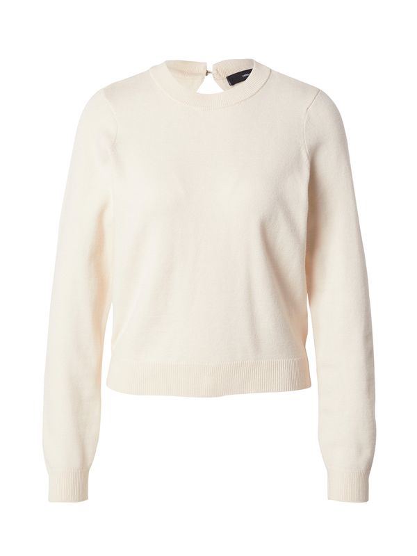 VERO MODA VERO MODA Пуловер 'HOLLY KARIS'  бежово