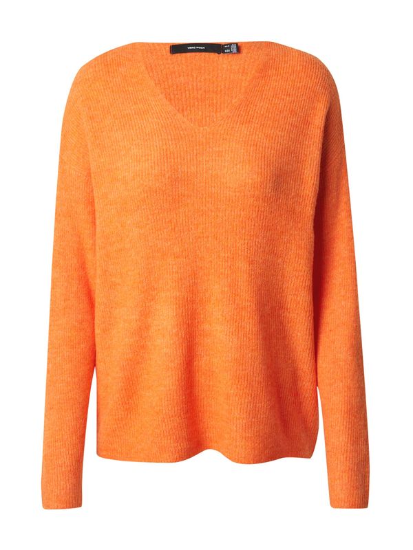 VERO MODA VERO MODA Пуловер 'LEFILE'  оранжево