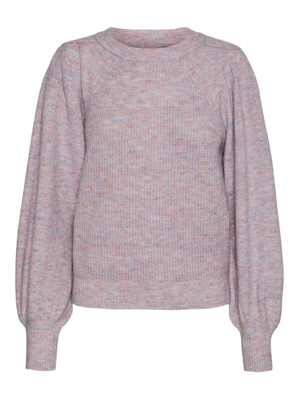 VERO MODA VERO MODA Пуловер 'Lilja'  светлосиньо / люляк / розе
