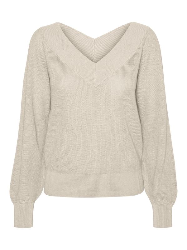 VERO MODA VERO MODA Пуловер 'New Lexsun'  бежово