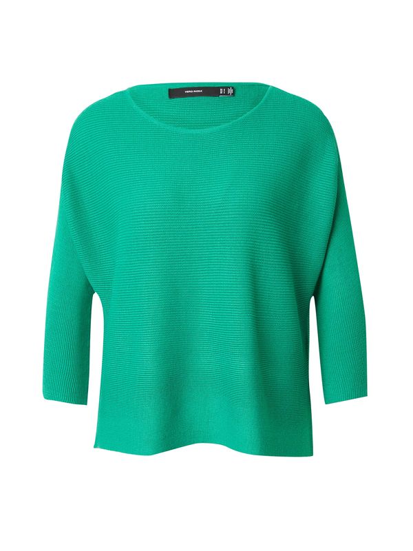 VERO MODA VERO MODA Пуловер 'NORA'  зелено