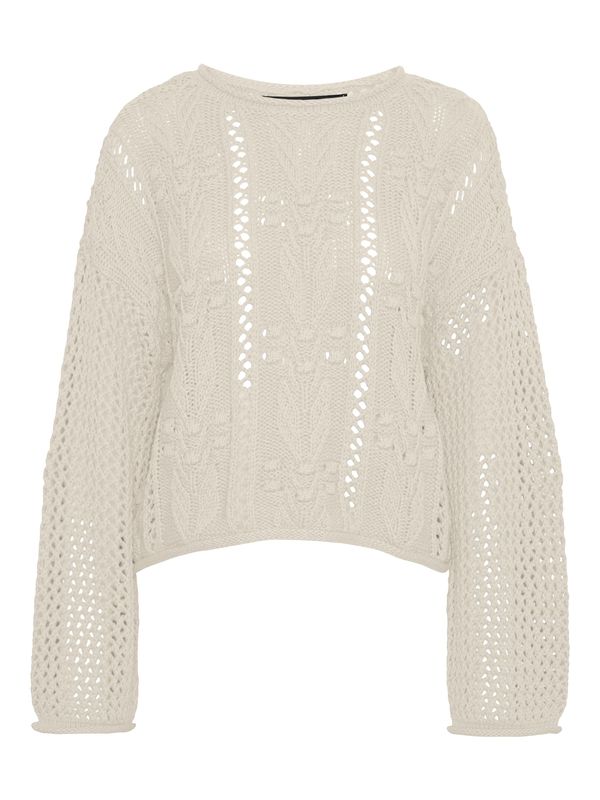 VERO MODA VERO MODA Пуловер 'Santorini'  светлобежово