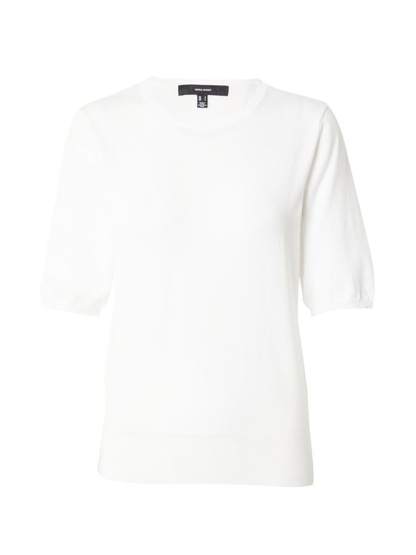 VERO MODA VERO MODA Пуловер 'SILJE'  бяло