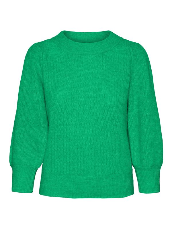 VERO MODA VERO MODA Пуловер 'Vigga'  светлозелено