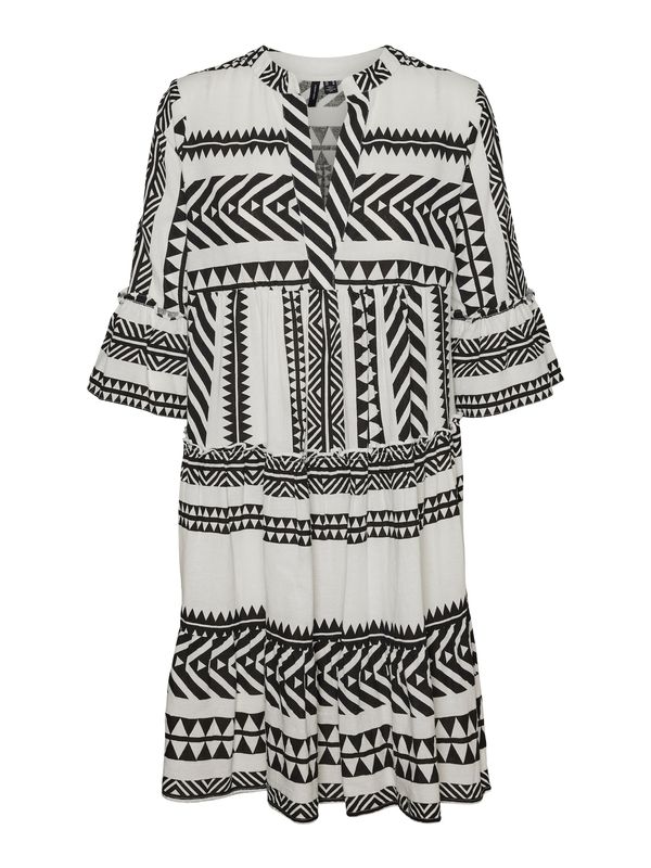 VERO MODA VERO MODA Рокля 'Dicthe'  черно / бяло