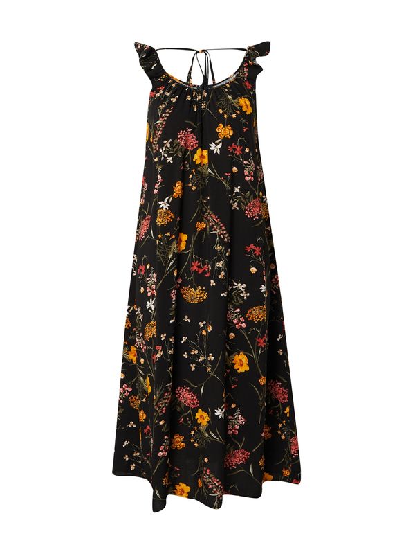 VERO MODA VERO MODA Рокля 'EASY JOY'  оранжево / червена боровинка / черно / бяло