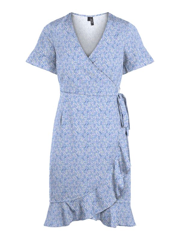 VERO MODA VERO MODA Рокля 'Henna'  кралско синьо / светлосиньо / жълто / лилав