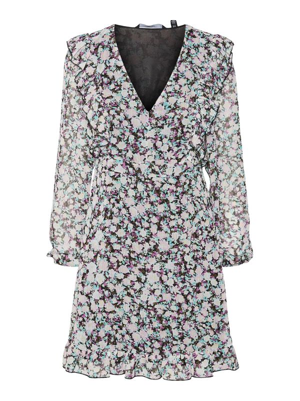 VERO MODA VERO MODA Рокля 'Ina Inga'  маслина / лилав / светлолилаво / черно