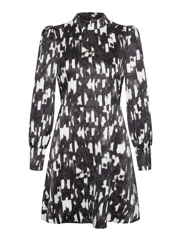 VERO MODA VERO MODA Рокля 'MERLE'  черно / бяло