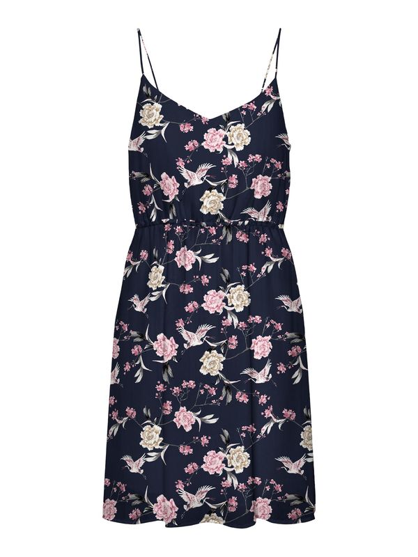 VERO MODA VERO MODA Рокля 'SMILLA'  бежово / нейви синьо / тъмносиво / розе