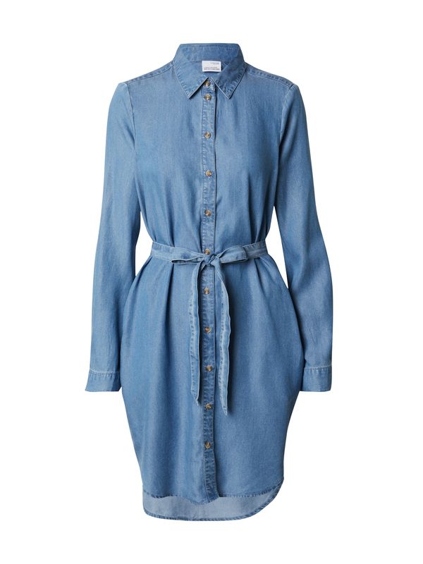 VERO MODA VERO MODA Рокля тип риза 'BREE'  син деним