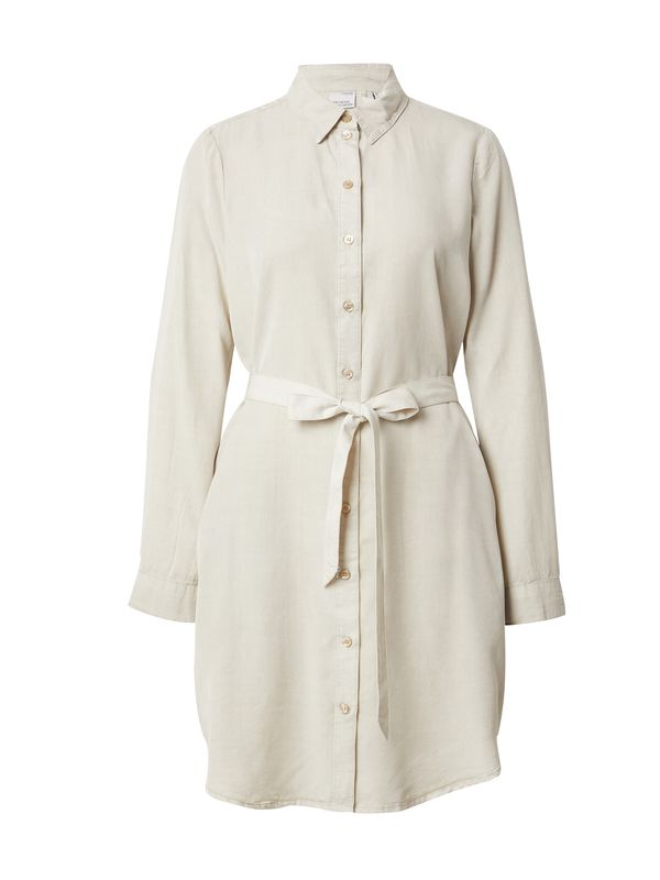 VERO MODA VERO MODA Рокля тип риза 'BREE'  сиво-бежово